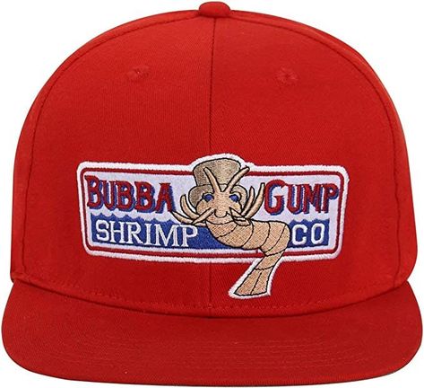 Nice hat check out the link for purchase Forrest Gump Costume, Bubba Gump Shrimp, Flag Holder, Red Flats, Easy Costumes, Embroidered Hat, Quality Hats, Embroidered Hats, Cool Hats