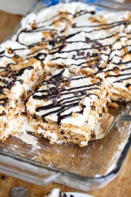 No Bake Pistachio Icebox Cake - Spend With Pennies No Bake Fudge, Weekly Menu Plan, Icebox Cake Recipes, Icebox Pie, Chips Ahoy, Spend With Pennies, Icebox Cake, Treats Recipes, Bake Desserts