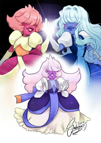 Steven Universe Fan Fusions, Sapphire Steven Universe, Steven Universe Fusion, Steven Uni, Steven Universe Diamond, Steven Universe Oc, Steven Universe Wallpaper, Steven Universe Anime, Universe Images