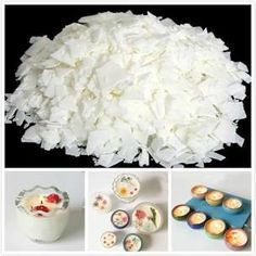 Soy Wax Flakes, Making Candles Diy, Container Candles, Natural Candles, Beautiful Candles, Paraffin Wax, Diy Photo, Diy Materials, Diy Candles