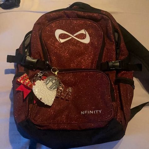 Infinity brand cheer/dance back pack Cheer Backpack, Cheer Bag, Dream Things, Cheer Outfits, Cheer Dance, Good Cheer, Wish List, Bag Lady, Backpacks