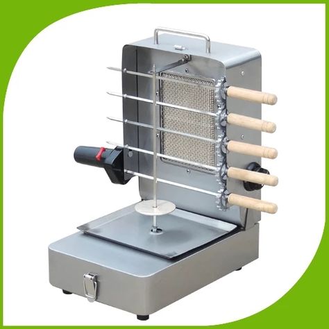 Kebab Doner, Vertical Rotisserie, Barbeque Grill Design, Restaurant Kitchen Equipment, Korean Bbq Grill, Best Gas Grills, Buffet Stand, Brick Bbq, Kebabs On The Grill