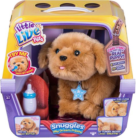 Puppy Snuggles, Little Live Pets, Puppy Kisses, Moose Toys, Puppy Play, Baby Alive, Pet Puppy, Cute Toys, My Dream