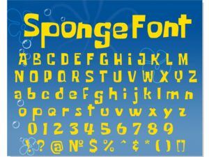 Shop | Vectorency Toy Story Font, Dbz Drawings, Spongebob Birthday Party, Spongebob Party, Spongebob Birthday, Toy Story Shirt, Typeface Font, Hand Lettering Fonts, Halloween Fonts