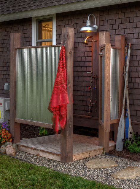 Outdoor Bathroom Design Ideas, Diy Outdoor Shower Ideas, Outdoor Shower Ideas, Outside Showers, Outdoor Shower Enclosure, Outdoor Shower Diy, Outdoor Bathroom Design, Pool Shower, Garden Shower