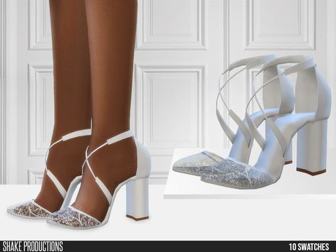 ShakeProductions' Bohemian Wedding - Wedding Heels 2 Sims 4 Cc Wedding Heels, Sims 4 Wedding Heels, Sims 4 Wedding Shoes Cc, Sims 4 Cc Princess Shoes, Sims 4 Wedding Shoes, Sims4 Cc Wedding, Sims Tattoo, Snow White Shoes, Sims 4 Wedding Dress