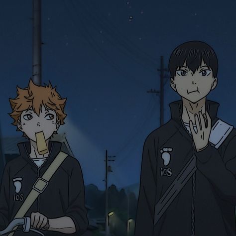 #haikyuuicons Kageyama And Hinata, Kageyama Icon, Hinata Icon, Haikyuu Icons, Anime Haikyuu, Hinata Shoyo, Kageyama Tobio, Anime