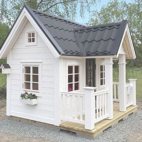 kids playground design modern playhouse Outdoor Playhouse Ideas, Kids Playhouse Plans, Children's House, Playhouse Ideas, Playhouse Plans, Backyard Playhouse, Build A Playhouse, Wendy House, Playhouse Outdoor