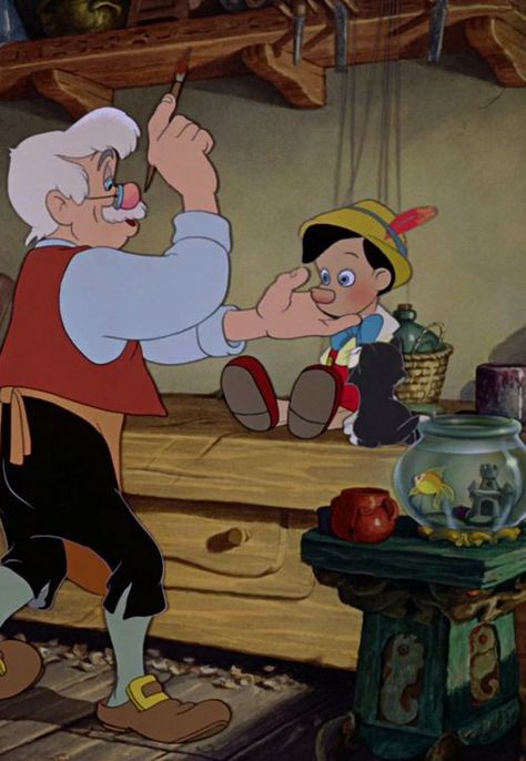 Pinocchio Disney, Disney Quizzes, Disneyland Pictures, Snow White And The Seven Dwarfs, The Seven Dwarfs, Disney Artwork, Walt Disney Animation, Walt Disney Animation Studios, Disney Favorites