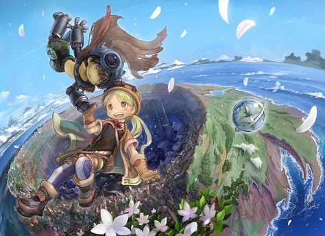 Anime Made In Abyss  Regu (Made in Abyss) Riko (Made in Abyss) Wallpaper Abyss Anime, Fan Art Anime, Made In Abyss, Corpse Party, Hd Backgrounds, Manga To Read, Scenery Wallpaper, Mobile Wallpaper, Me Me Me Anime