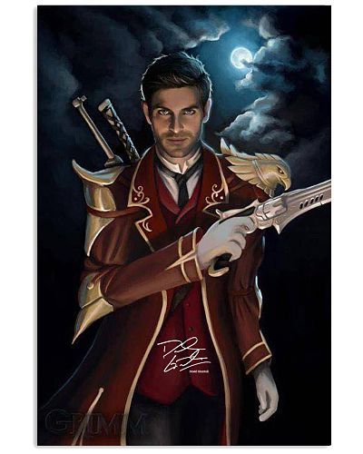 GRIMM - Nick Burkhardt Grimm Fanart, Nick Burkhardt, David Giuntoli, Grimm, Fairy Tales, Literature, Geek Stuff, Wonder Woman, Fan Art