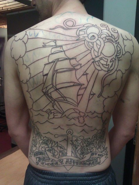 Absolutely incredible full back Flying Spaghetti Monster tattoo! Don't know whether to pin this to my body artwork board or my atheist board... So I'll do both. ;) Atheism Tattoo, Body Artwork, Science Tattoos, Spaghetti Monster, Monster Tattoo, Flying Spaghetti Monster, Anti Religion, Creative Tattoos, Love Tattoos