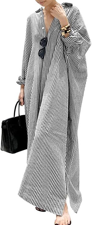 Maxi Shirt Dress, Cotton Maxi, Amazon Women, Women's Casual, Clothing Store, Shirt Dress, Long Sleeve, Dresses, Design