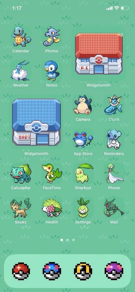 Pokemon App, Lockscreen Ios, Ios App Iphone, Pokemon Theme, Iphone Wallpaper Ios, Iphone Home Screen Layout, Phone Inspiration, Iphone App Layout, New Ios