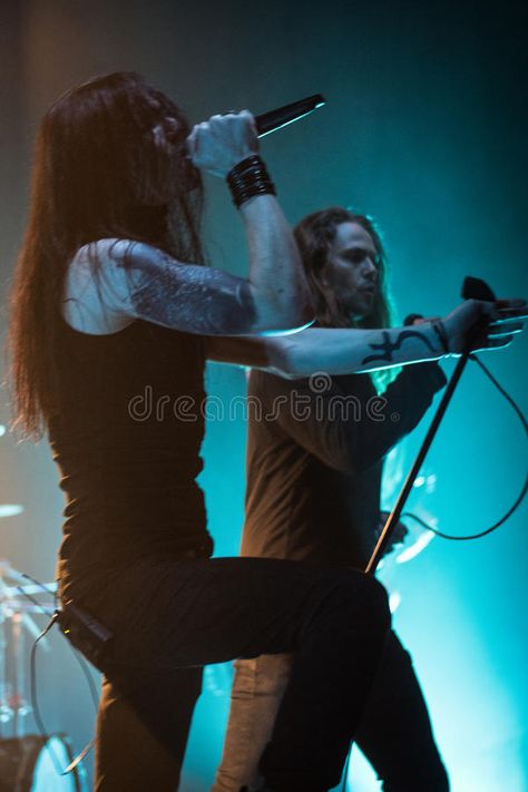 Ne Obliviscaris, Italy Editorial, Ravenna Italy, Metal Band, Melbourne Australia, Metal Bands, Melbourne, Editorial, Stock Images