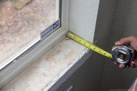 Interior Window Sill, Kitchen Sink Interior, Home Improvement Grants, Easy Home Improvement Projects, Interior Window, Easy Home Improvement, Interior Windows, Trim Work, Window Trim