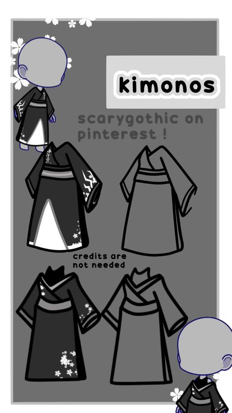 Im starting a #gacha art clothing , shoes , hair ect + Drawings for free give your character more design and fashion These are custom made credits to chibimotion of the bodybase. #fashion #art #kimono #gachalife #japan Gacha Drawing Clothes, How To Draw Custom Gacha Clothes, Gacha Custom Shoes, Gacha Art Clothes, Gacha Custom Clothes Base, Gacha Clothes Prop, Free Gacha Props, Gacha Shoes Base, Gacha Bathing Suit