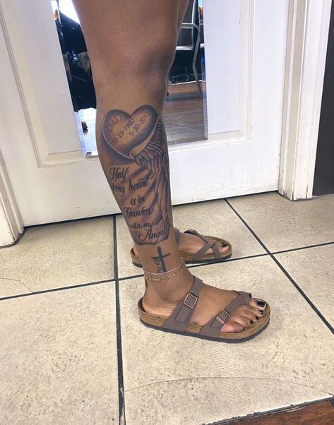 Calf Sleeve Tattoo, Cute Foot Tattoos, Tattoos Lion, Tattoos Heart, Tattoos Floral, Arm Sleeve Tattoos For Women, 16 Tattoo, Phoenix Tattoos, Tattoos Infinity