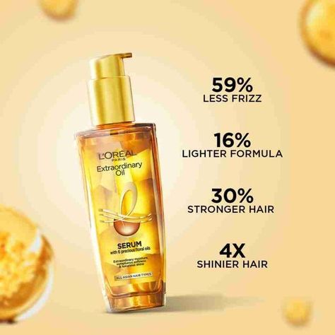 Now available on everyday low price: L'Oreal Paris - Extraordinary Oil - All Hair Types Serum - 100ml https://jodiabaazar.com/products/loreal-paris-extraordinary-oil-all-hair-types-serum-100ml JodiaBaAzar.com Join Our Whatsapp Channel: https://whatsapp.com/channel/0029VaKGRmyJENy7wkDKqO08 #Bestseller #Karachi #everydaylowprice #jodiabazar #nowavailable Floral Oil, Asian Hair, Hair Serum, Strong Hair, L Oreal, Shiny Hair, All Hair Types, Loreal Paris, Hair Types