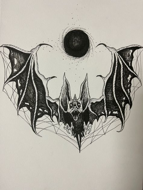 Upside Down Bat Tattoo Sternum, Bat Tattoo Ideas Men, Skeletal Bat Tattoo, Bat Tattoo Thigh, Bat Head Drawing, Bat Arm Tattoo, Bat Tattoo Arm, Bat Head Tattoo, Flying Bat Tattoo