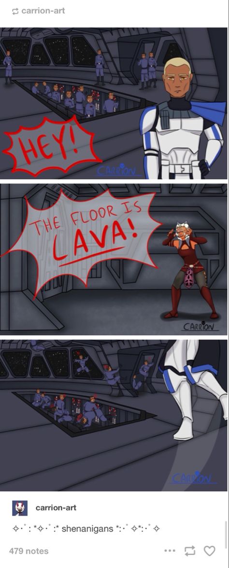 Star Wars Rex And Anakin, Star Wars Clone Wars Ships, Star Wars Harry Potter Crossover Art, Clone Wars 501st Fanart Funny, Star Wars Funny Art, Ahsoka And Clones Fanart, Star Wars Clone Fanart, Star Wars Clone Wars Funny, Rex Clone Wars Art