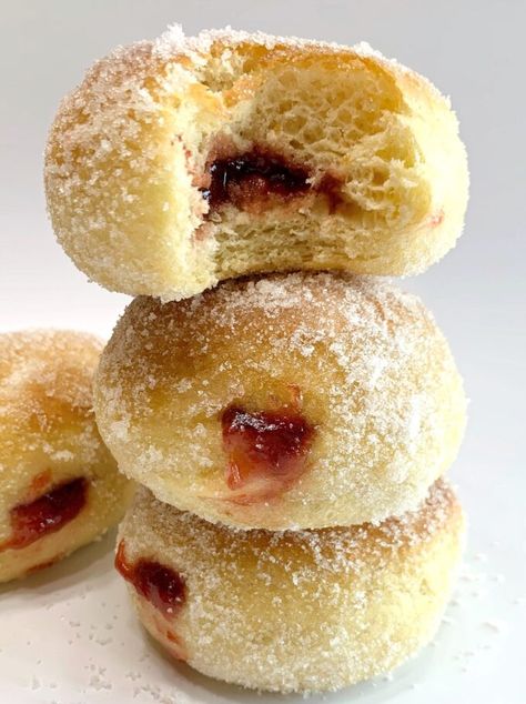 Baked Jelly Filled Donuts - My Country Table