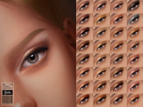 Sims4 Cc Makeup Contour, Sims 4 Cc Makeup Eyeshadow, Makeup Cc Sims 4, Cc Eyes, Cc Makeup, Sims 4 Piercings, Sims 4 Cc Eyes, The Sims 4 Skin, Makeup Cc