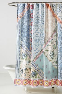 Aurelie Shower Curtain | Anthropologie Anthropologie Shower Curtain, Anthropologie Holiday, Interior Simple, Bohemian Bathroom, Holiday Wishlist, Cotton Shower Curtain, Boho Shower Curtain, Interior Vintage, Unique Shower Curtain