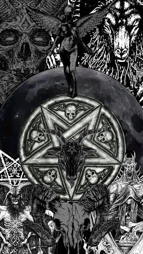 Satanic Background, Satanic Wallpaper Iphone, Dark Gothic Aesthetic Wallpaper, Emo Dark Aesthetic, Pentagram Aesthetic, Satanic Pfp, Satanic Symbol, Metal Wallpaper, Louis Vuitton Iphone Wallpaper