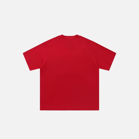 Crafted from quality cotton and designed with a comfortable O-neck collar, this shirt boasts a loose fit that exudes effortless style and comfort. DetailsMaterial: CottonCollar: O-neck Fit: Loose Red Blank, Tshirt Oversized, Bottega Veneta Shoulder Bag, T Shirt Oversized, Red Tshirt, Embroidered Tshirt, Neck Collar, Oversized Tshirt, White Tshirt