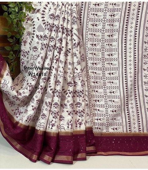 Soft cotton saree with beautiful warli print all over the body and contrast sequence work border with blouse now at just ❤️₹599+shipping
For orders contact what's app no-9345417049 Warli Print, Soft Cotton Saree, Sequence Work, What's App, Cotton Saree, The Body, Fashion Ideas, Saree, Boutique