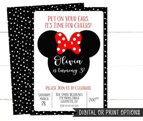 Mickey And Minnie Birthday Party Invites, Minnie Mouse Birthday Party Ideas 3rd Invitations, Free Editable Minnie Mouse Birthday Invitations, Minnie Mouse 3rd Birthday Invitations, Minnie Mouse Birthday Party Ideas Red, Minnie Mouse Party Invitations, Minnie Mouse Birthday Party Invitations, Minnie Birthday Invitations, Minnie Invitations