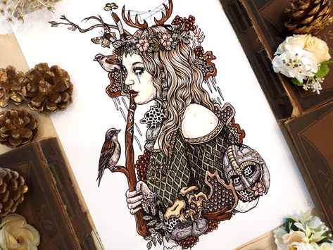 Eir Norse Goddess Tattoo, Norse Goddess, Goddess Tattoo, Writing Thank You Cards, Norse Tattoo, Norse Mythology, Sign Printing, Sign Art, Tattoo Studio