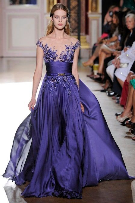 Designer Photography, 2012 Couture, Zuhair Murad Haute Couture, Purple Gowns, Zuhair Murad, Couture Gowns, Gorgeous Gowns, Beautiful Gowns, Style Elegant