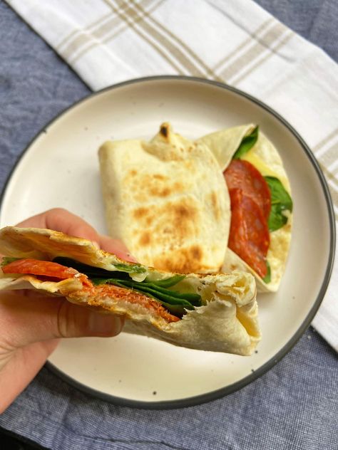 Meet the tortilla toaster snack pocket (toaster-dilla) | SBS Food Tortilla Bread, Sbs Food, Breakfast Wraps, Food Content, Quick Snack, Tortilla Wraps, Piece Of Bread, Wrap Sandwiches, Quick Snacks