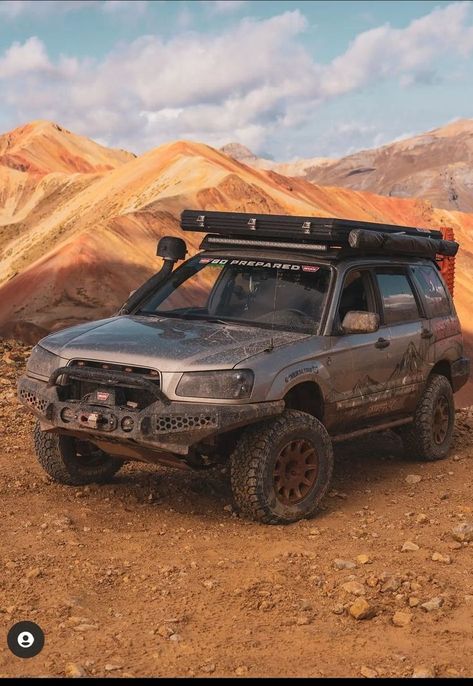 Subaru Forester Off Road, Overland Subaru, Subaru Offroad, Subaru 4x4, Subaru Forester Mods, Lifted Subaru, Subaru Forester Xt, Adventure Car, Subaru Cars