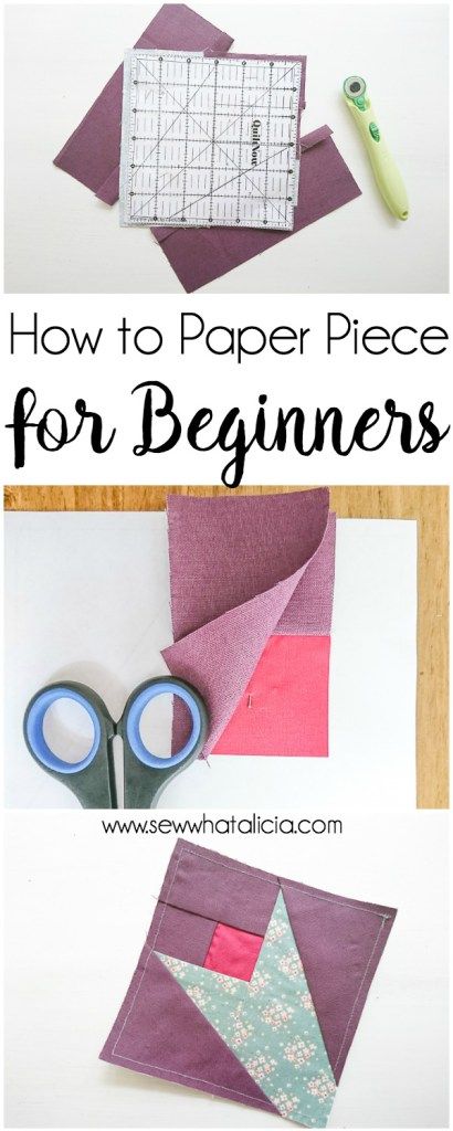 Sewing For Beginners Projects, Sewing Projects Tutorials, Quilt Paper Piecing, Paper Piecing Tutorial, Pieced Quilt Patterns, Paper Pieced Quilt Patterns, Foundation Paper Piecing Patterns, Paper Quilt, Beginners Sewing