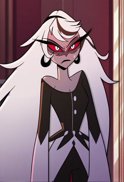 Image posted by dude_ Hazbin Hotel Carmilla, Hazbin Hotel Sera, Camilla Carmine, Hazbin Hotel Characters, Carmilla Carmine, Charlie Vaggie, Hazbin Hotel Charlie, Avatar Fan Art, Hotel Art