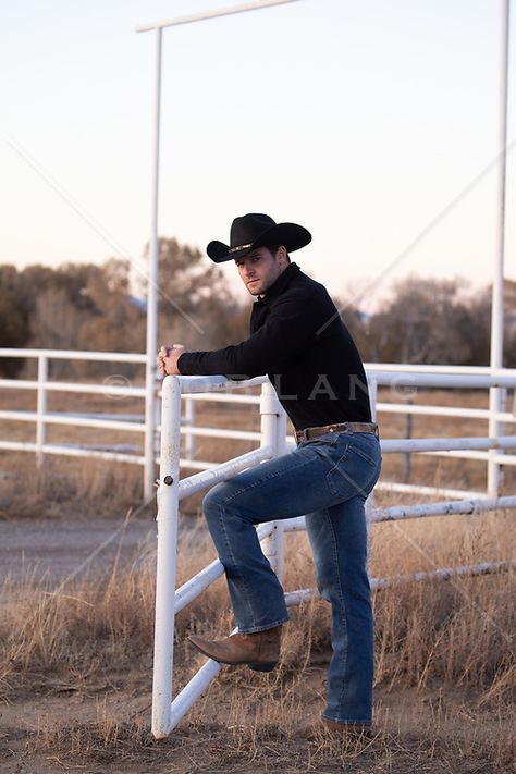 cowboy hanging out on a ranch at dusk | ROB LANG IMAGES: LICENSING AND COMMISSIONS Dressy Cowboy Outfits Men, Black Cowboy Outfit, Cowboy Hat Outfit Men, Men Cowboy Outfits, Cowboy Men Outfit, Cowboy Outfits For Men, Mens Cowboy Outfit, Ross Jirgl, Cowboy Outfits Men