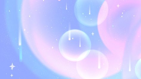 Pastel Star Aesthetic, Soft Space Aesthetic, Pastel Space Aesthetic, Shooting Star Aesthetic, Pastel Banner, Pastel Space, Pastel Stars, Pastel Galaxy, Stars Background