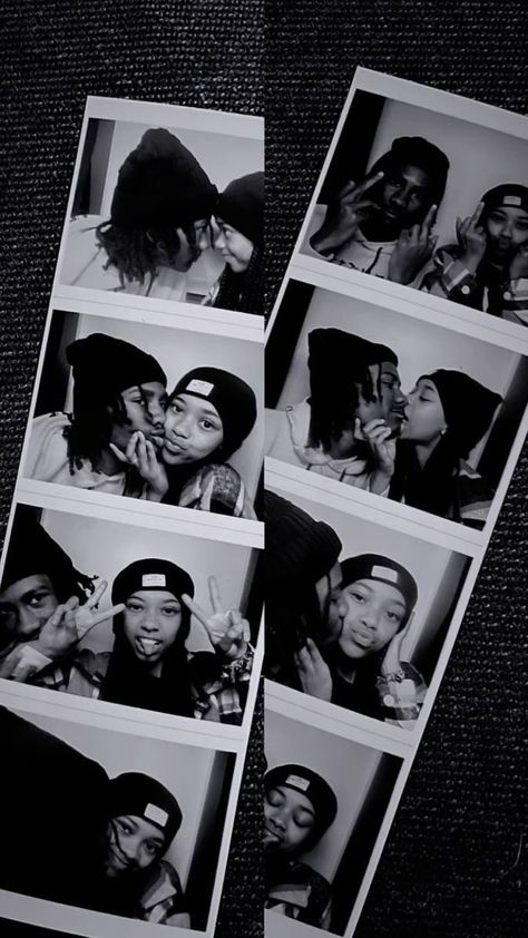 Photo Booth Black Couple Pictures, Relationship Asethic Black, Blurry Black Couple Aesthetic, Hiding Boyfriend Face Pictures, Couple Pics With Hidden Face Black, Cute Black Couple Aesthetic, No Face No Case Relationship Pictures, Black Teen Couples, Me And Bae Mood Video Arch