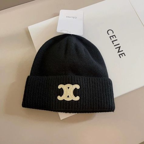 Celine Beanie Hat Celine Hairband, Celine Beanie, Celine Hat, Celine Brand, Celine Accessories, Luxury Hats, Closet Organizer, Dream Lifestyle, Fashion Business