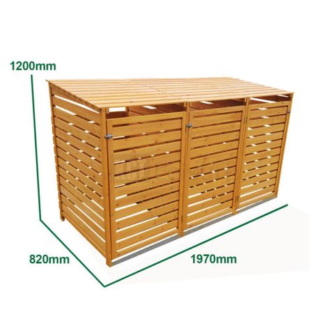 Cheap Garden Sheds, Pool Equipment Cover, Wheelie Bin Storage, Garbage Can Storage, Wooden Bins, Bin Shed, Garbage Storage, Store Cupboard, Outdoor Trash Cans