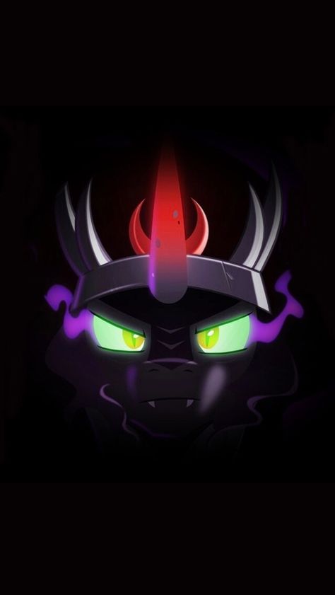 Best king sombra pic ever!!! Mlp Eyes, Queen Chrysalis, My Little Pony Wallpaper, Fantasy Horses, My Lil Pony, Mlp Fan Art, My Little Pony Comic, My Little Pony Drawing, Mlp Pony