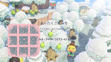 Animal Crossing Winter, Winter Grass, Grass Flower, Winter Flowers, Animal Crossing, Diaper Cake, Frozen, Birthday Cake, On Twitter