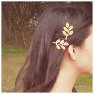 Miss Max - Leaf Hair Pin Grecian Hairstyles, Rustic Woodland Wedding, Silver Bridesmaid, Hair Ribbons, Bridal Hair Clip, Mod Wedding, Bridal Hair Pins, Gold Hair, Bow Hair Clips