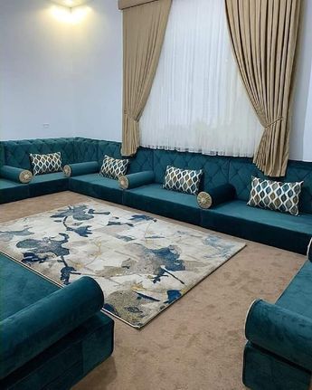 Arabic Living Room, Bad Room Design, Floor Seating Living Room, Living Room Decoration Ideas, Luxury Furniture Sofa, Luxury Living Room Decor, Small Couch, Elegant Living Room Decor, Luxurious Sofa