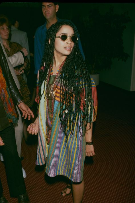 Lisa Bonet, A Woman, Dreadlocks, Walking, Sunglasses