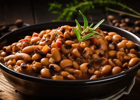 Red Red (African Stewed Black-Eyed Peas) - Sacramento Natural Foods Co-op African Stew, Carrot Curry, How To Cook Beans, Natural Foods, Black Eyed, Plant Protein, Cooking Instructions, Pressure Cooker Recipes, Fresh Tomatoes