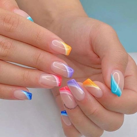 Nail 2023 Spring, Summer Nail 2023, 2023 Spring Nails, Summer Nails Inspiration, Nail 2023, Summer Nails 2023, Romantic Nails, French Manicure Nails, Fancy Nails Designs